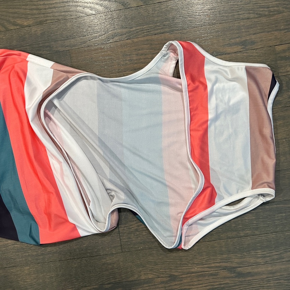 Striped Sleeveless Dress - Picture 2 of 2